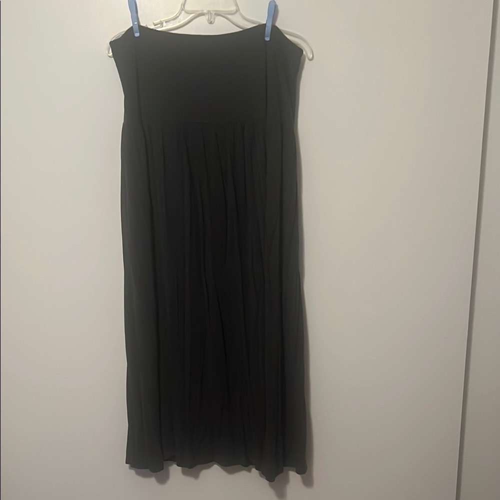 Elegant gray Maxi Skirt